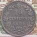 Монета Италия 10 чентезимо 1894 B/I КМ27 VF- арт. 38872