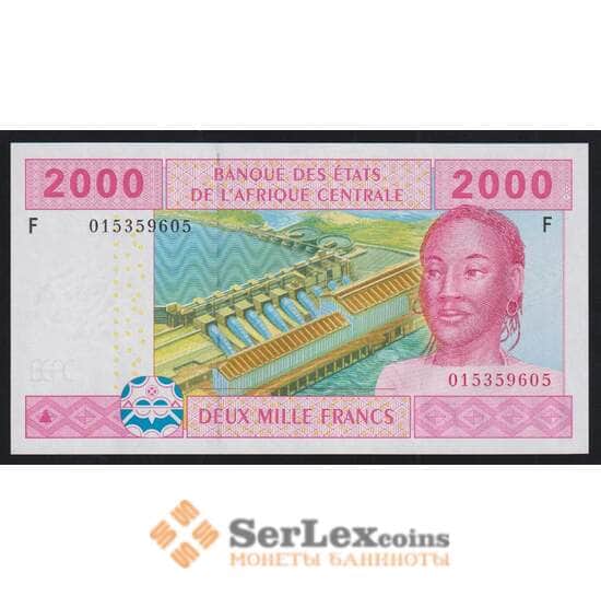 Экваториальная Гвинея 2000 франков 2002 Р508Fа UNC арт. 52184