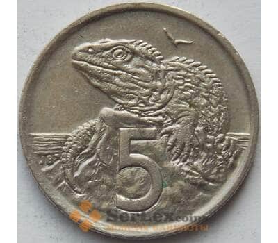 Монета Новая Зеландия 5 центов 1994 КМ60 XF (J05.19) арт. 17261