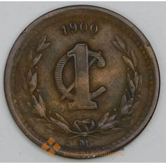 Мексика 1 сентаво 1900 КМ394 VF арт. 56156 Мексика 1 сентаво 1900 КМ394 VF арт. 56156