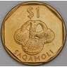 Фиджи 1 доллар 2010 КМ123 UNC арт. 54823