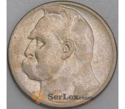 Польша монета 2 злотых 1934 Y287 F Пилсудский арт. 47556