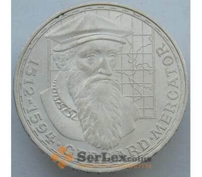 Монета Германия 5 марок 1969 КМ126 BU Серебро Герхард Меркатор (J05.19) арт. 14956