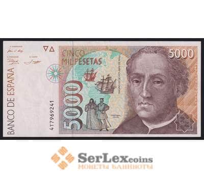 Испания 5000 песет 1992 Р165 XF арт. 41775