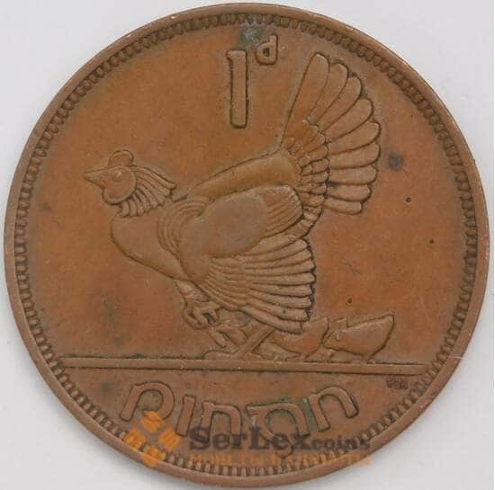 Ирландия 1 пенни 1942 КМ11 XF арт. 39162