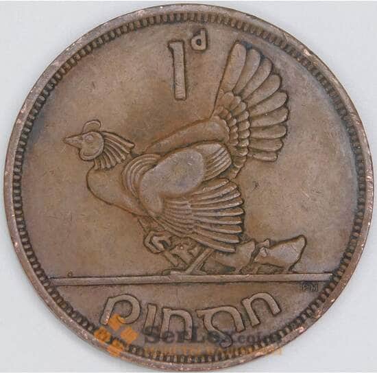 Ирландия 1 пенни 1942 КМ11 XF арт. 39162