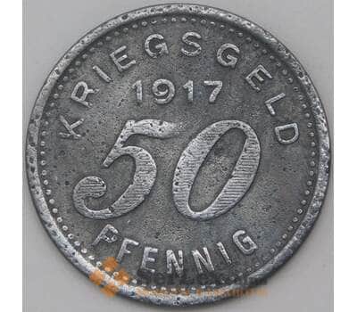 Германия Нотгельд 50 пфеннигов 1917 Бармен арт. 23655