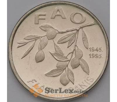 Монета Хорватия 20 липа 1995 КМ18 UNC ФАО арт. 31245