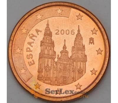 Монета Испания 5 евроцентов 2006 BU из набора арт. 28742