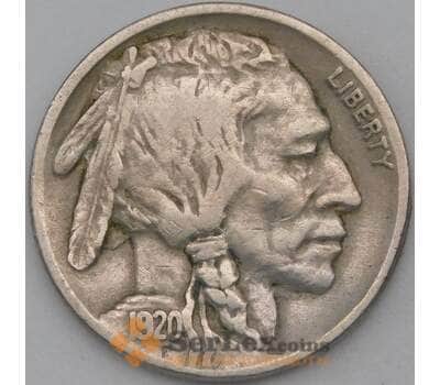 Монета США 5 центов 1920 КМ134 VF арт. 26113