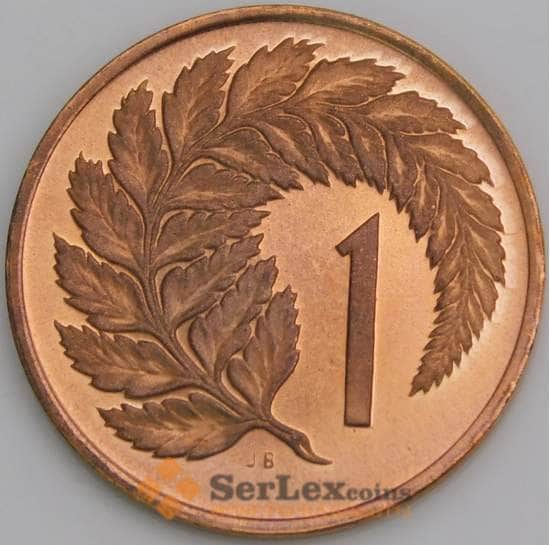 Новая Зеландия 1 цент 1976 КМ31 Proof арт. 46551