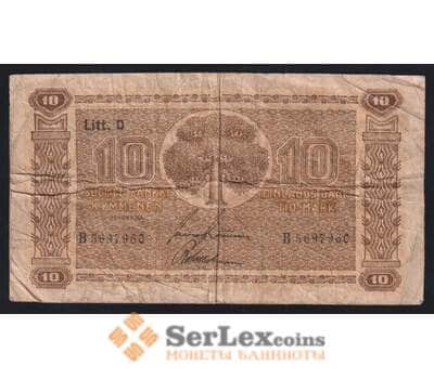 Финляндия 10 марок 1939 Р70 G арт. 52072