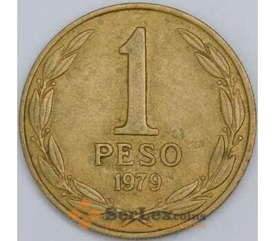 Чили 1 песо 1979 КМ208a XF арт. 57731