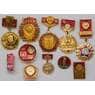 Набор значков 11 штук 60 лет СССР 1922-1982 новые арт. 37457