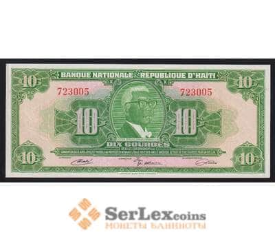 Гаити 10 гурдов 1919 (1971) КМ203а(1) aUNC арт. 53602
