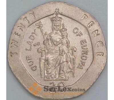 Гибралтар 20 пенсов 1988 КМ16 XF арт. 56475