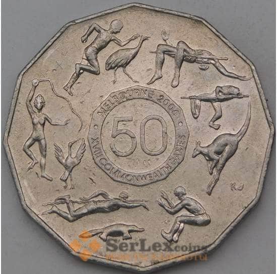 Австралия 50 центов 2005 КМ769 XVIII Игры Содружества арт. 28241