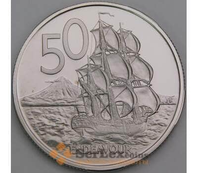 Новая Зеландия 50 центов 1974 КМ37 Proof арт. 49213