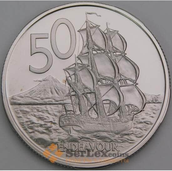 Новая Зеландия 50 центов 1974 КМ37 Proof арт. 49213 Новая Зеландия 50 центов 1974 КМ37 Proof арт. 49213