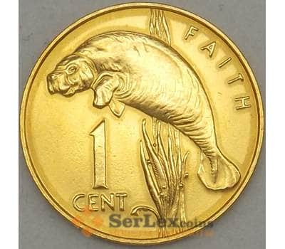 Монета Гайана 1 цент 1976 КМ37 UNC (n17.19) арт. 21169