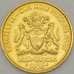 Монета Гайана 1 цент 1976 КМ37 UNC (n17.19) арт. 21169