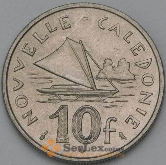Новая Каледония 10 франков 1972 КМ11 AU арт. 38557
