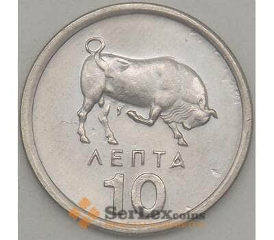 Монета Греция 10 лепта 1978 UNC (n17.19) арт. 20077