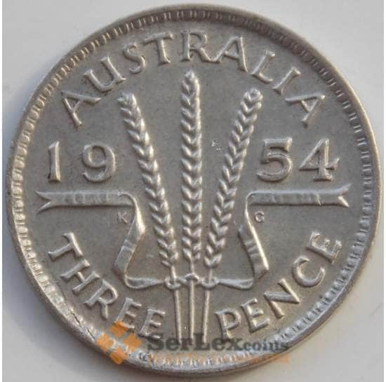 Австралия 3 пенса 1953-1954 КМ51 AU арт. 10117