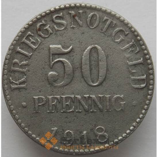 Германия Нотгельд 50 пфеннигов 1918 Брауншвейг (J05.19) арт. 16539