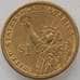 Монета США 1 доллар 2007 P КМ403 aUNC Президент Джефферсон арт. 15403