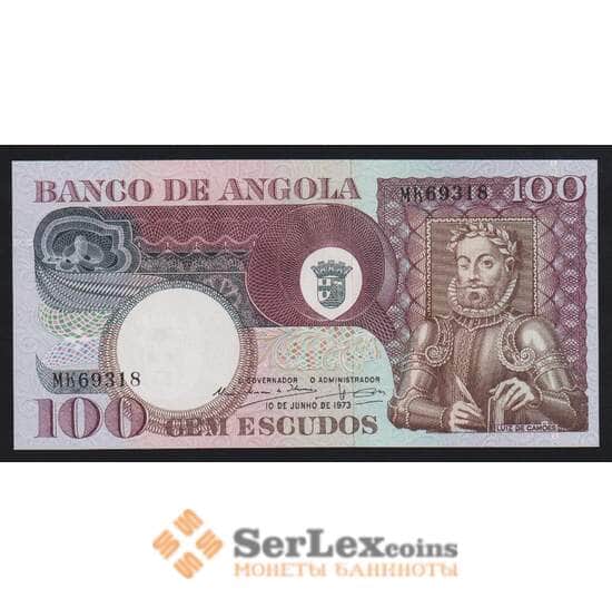 Ангола 100 эскудо 1973 Р106 UNC арт. 54278