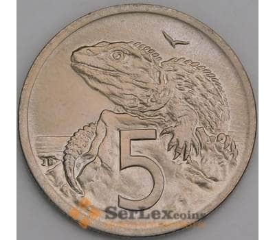 Новая Зеландия 5 центов 1973 КМ34 BU арт. 46613