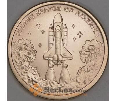 США 1 доллар 2025 UNC D Флорида - Спейс шаттл NASA, Космос арт. 52669
