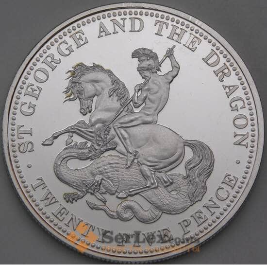 Остров Святой Елены 25 пенсов 2013 Георгий Победоносец арт. 29628