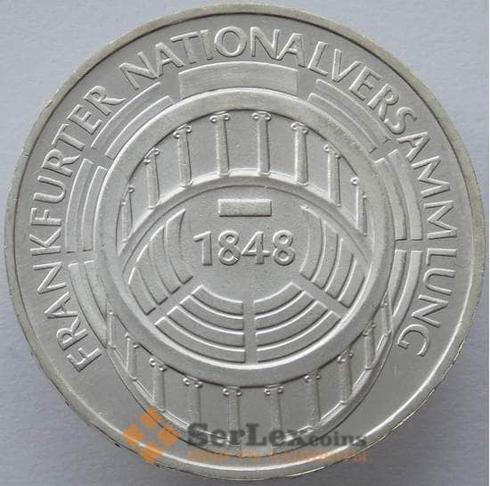 Германия 5 марок 1973 КМ137 BU Серебро Национальное Собрание  арт. 15950