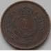 Монета Иордания 1 филс 1949 КМ2 XF (one fils) арт. 8475