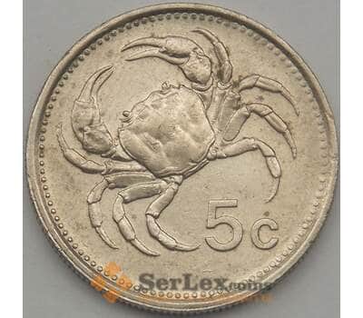 Монета Мальта 5 центов 1986 КМ77 XF (J05.19) арт. 18718