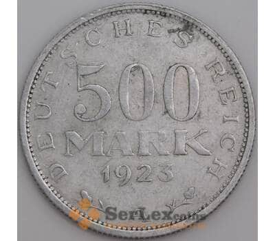 Германия монета 500 марок 1923 A КМ36 VF арт. 47670