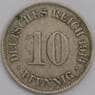 Германия монета 10 пфеннигов 1914 G КМ12 XF арт. 43468
