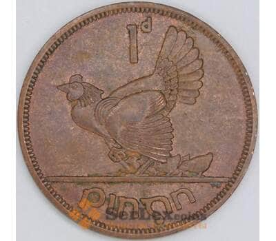 Монета Ирландия 1 пенни 1965 КМ11 XF арт. 39140
