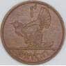 Ирландия 1 пенни 1965 КМ11 XF арт. 39140
