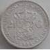 Монета Нидерланды 2 1/2 гульдена 1929 КМ165 VF арт. 12615