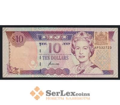 Фиджи 10 долларов ND 1996 Р98b UNC арт. 52062
