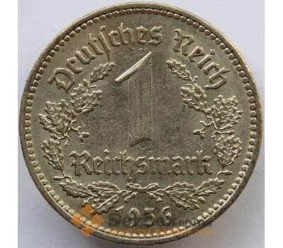 Монета Германия 1 марка (рейхсмарка) 1936 А КМ78 aUNC (J05.19) арт. 14791