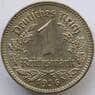 Германия 1 марка (рейхсмарка) 1936 А КМ78 aUNC (J05.19) арт. 14791