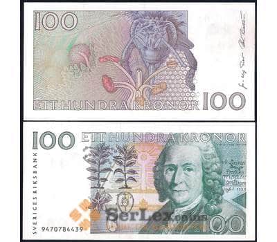 Банкнота Швеция 100 крон 1986-2000 Р57b aUNC-UNC арт. 40440