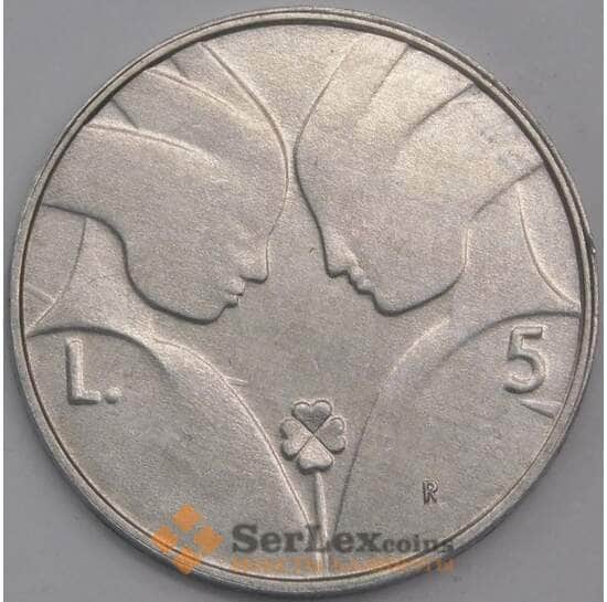 Сан-Марино монета 5 лир 1990 КМ250 UNC Шестнадцать веков истории арт. 40973