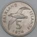 Фолклендские острова 5 пенсов 1974 КМ4.1 XF арт. 56247