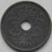 Монета Дания 25 эре 1944 КМ823а VF арт. 7594