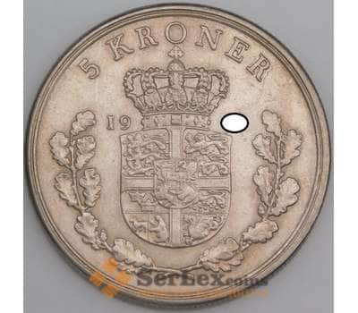 Монета Дания 5 крон 1960-1972 КМ853 XF арт. 7591